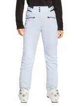 Ziener Winter Ski Trousers Tilla-Z (waterproof, windproof, snow gaiter, slim) long 2025 light blue ladies
